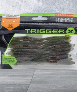 Trigger X Spadetail Worm verde