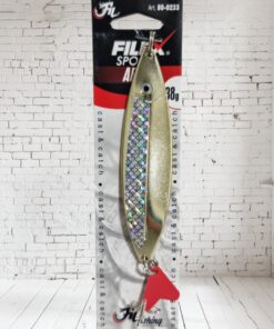 Cucharilla Ondulante color Oro escamado 38gr